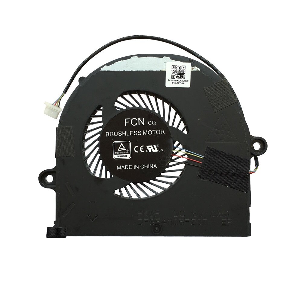 Вентилятор, кулер для Asus ROG Strix GL503VD p/n: DFS541105FC0T-FK6P (5V 0.5A)