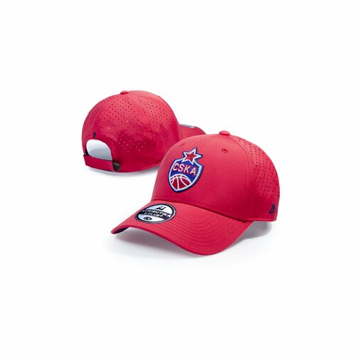 фото Бейсболка пбк цска, размер 59/62, красный