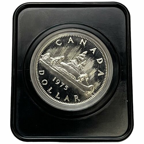 Канада 1 доллар 1975 г. в оригинальной упаковке canada 1987 1 cent 1 dollar full set 6 pieces unc real original coins collection