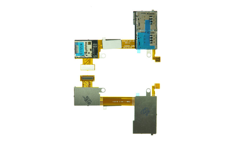 Шлейф для Sony Xperia M2 Dual Sim D2302+сим-флэш коннектор