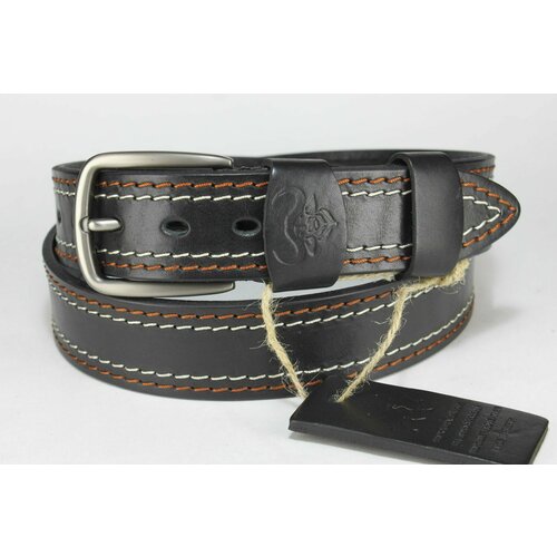 фото Ремень remart, размер 120, черный