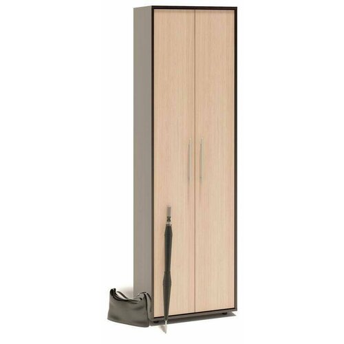 Шкаф распашной Сокол ШО-1 Венге/Беленый дуб