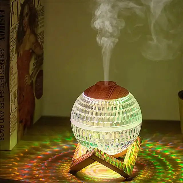 Увлажнитель воздуха "Сфера-кристалл" с подсветкой, 350 мл - фотография № 13