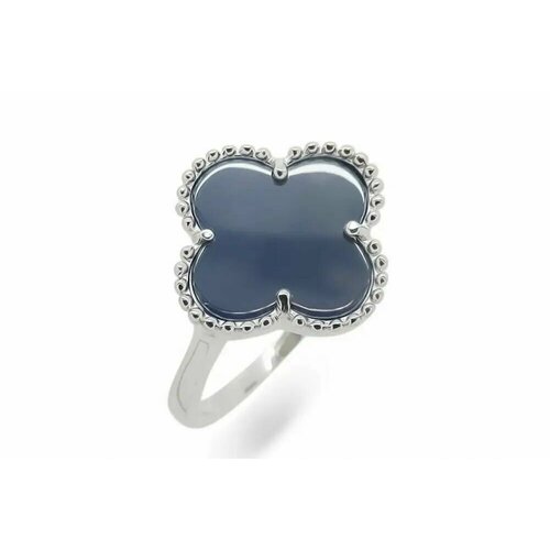 Кольцо Tosya, серебро, 925 проба, керамика, размер 16