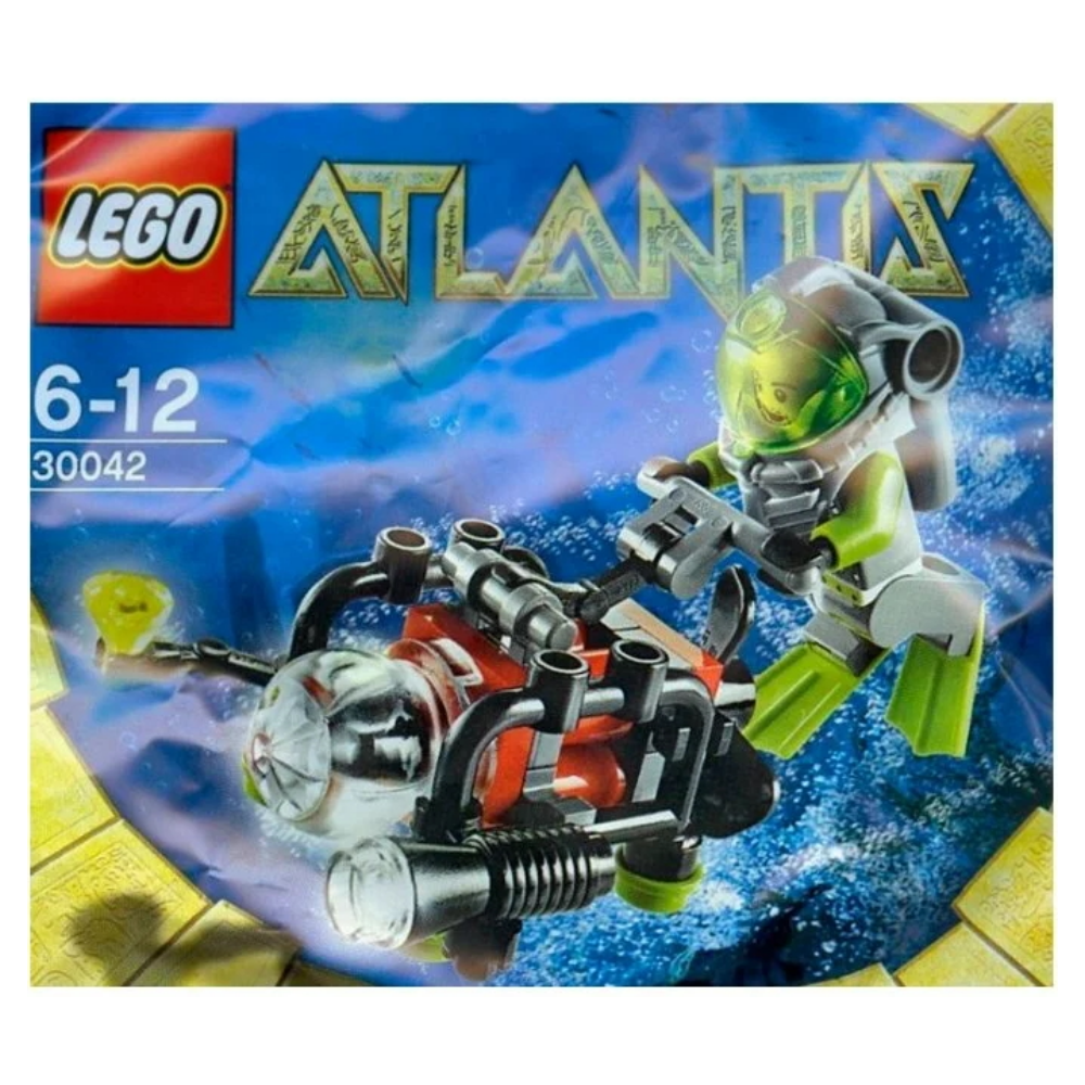 Конструктор LEGO Atlantis 30042 Мини Субмарина, 36 дет.