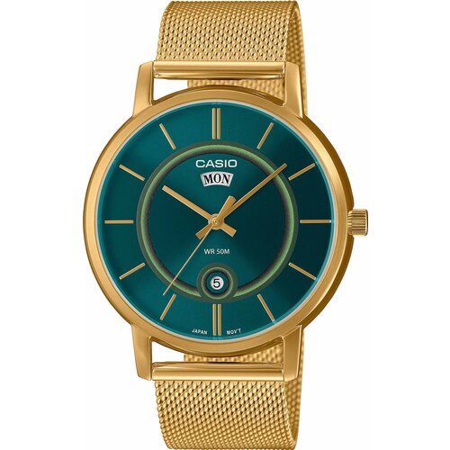Наручные часы CASIO Collection, золотой часы casio mtp w500l 3a