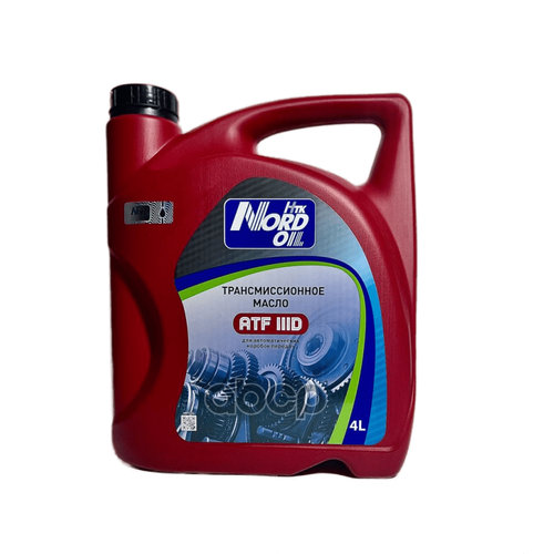 Масло Для Акпп И Гидроусилителей Рулевого Управления (Гур) Htk Nord Oil Atf Iii 4l NORD OIL арт. NRT033