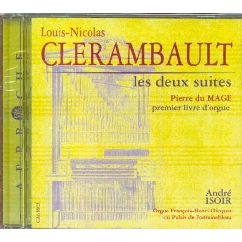 AUDIO CD Clerambault. Organ Suites 1 & 2 / 1st Organ Book - Isoir 8 misafir suites istanbul