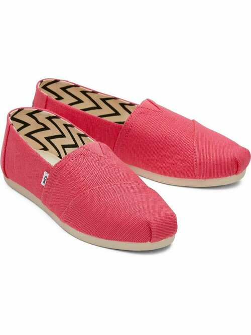 Слипоны TOMS Alpargata, размер 8(38,5), розовый