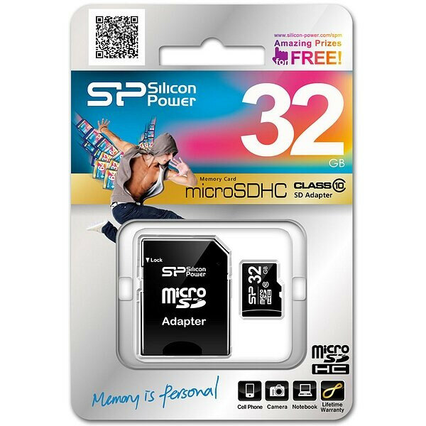 Карта памяти micro SDHC Silicon Power - фото №14