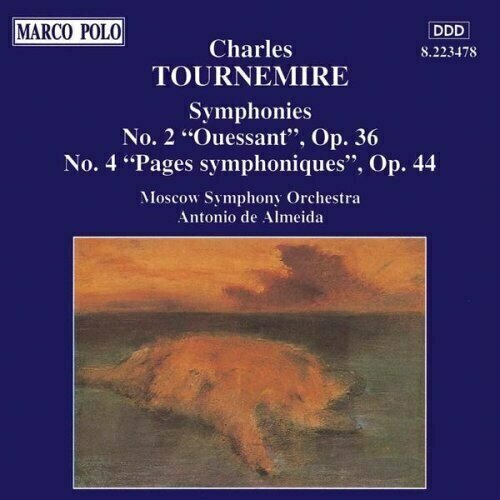 TOURNEMIRE: Symphonies Nos. 2 and 4 moyzes symphonies nos 1 and 2