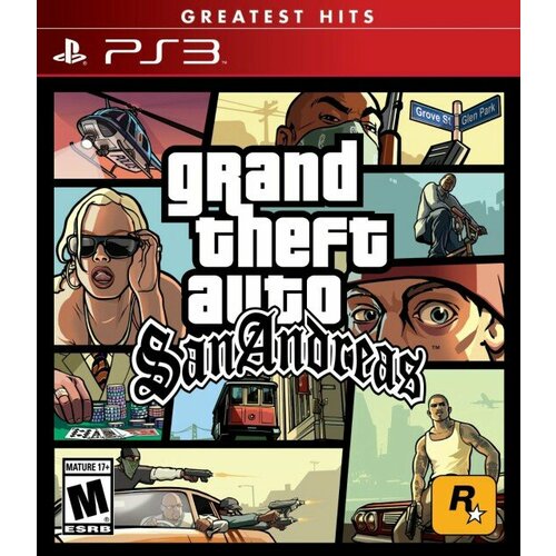 Grand Theft Auto: San Andreas [PS3, русские субтитры] grand theft auto san andreas great hits ps3