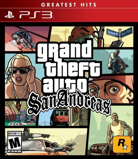 Grand Theft Auto: San Andreas [PS3 русские субтитры]