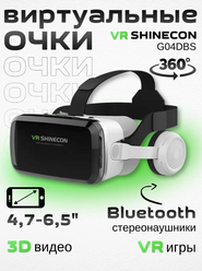 Очки виртуальной реальности VR SHINECON с наушниками
