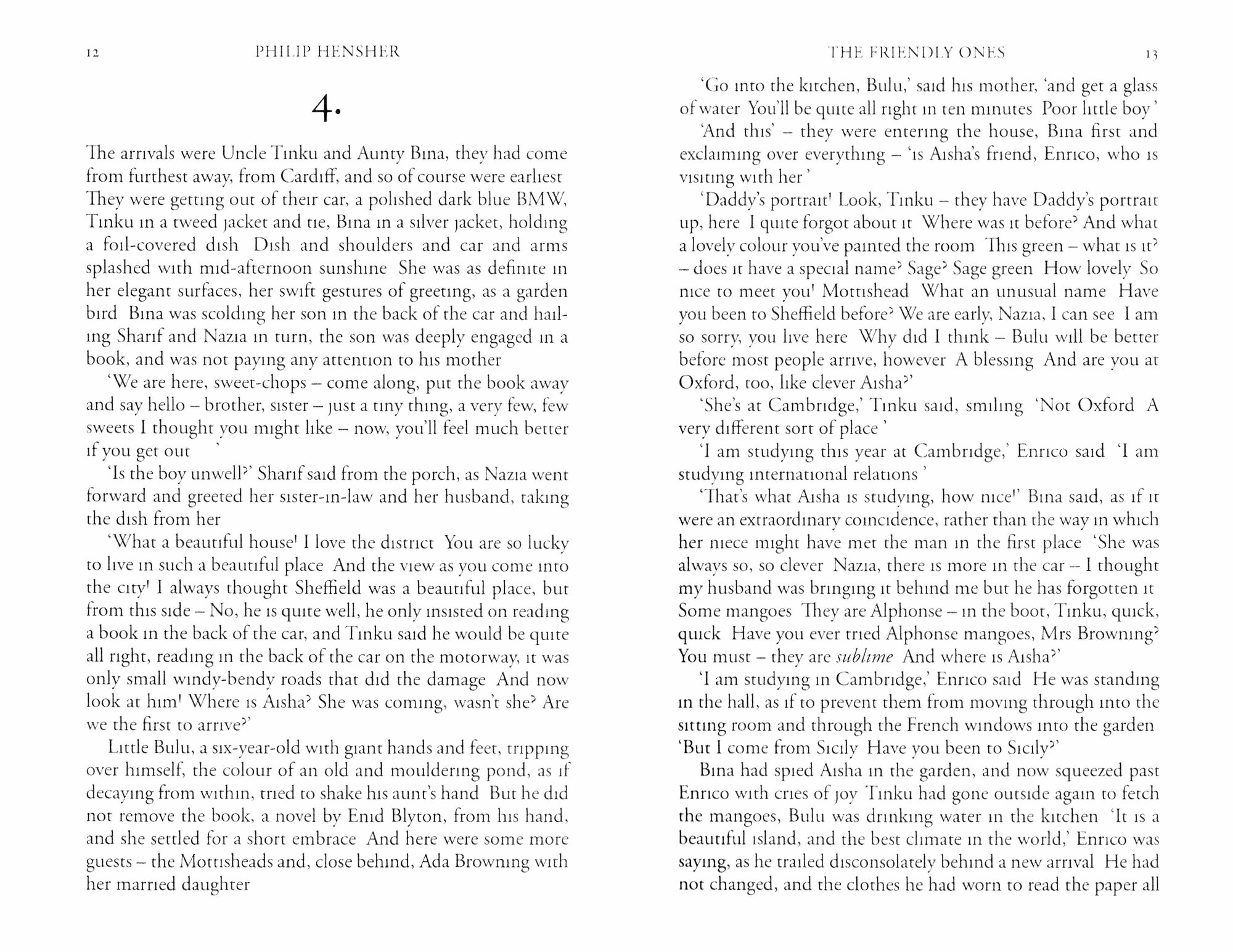 The Friendly Ones / Hensher Philip / Книга на Английском - фото №2