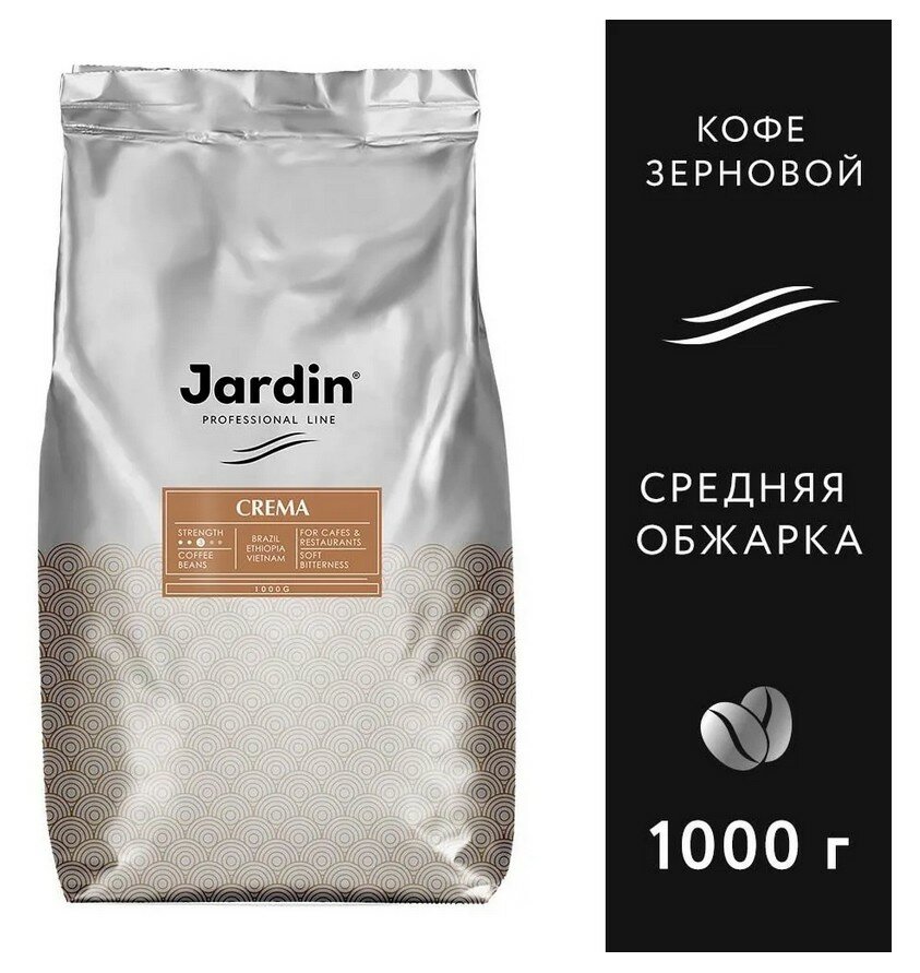 Кофе в зернах Jardin Crema, 1 кг