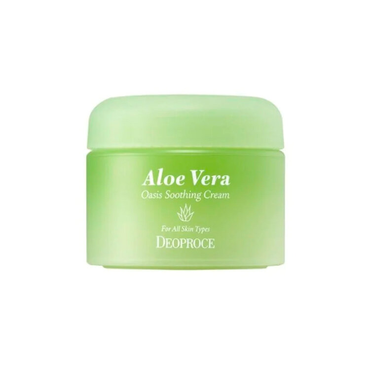 DEOPROCE ALOE VERA OASIS DAY CREAM Дневной крем для лица с экстрактом Алоэ Вера