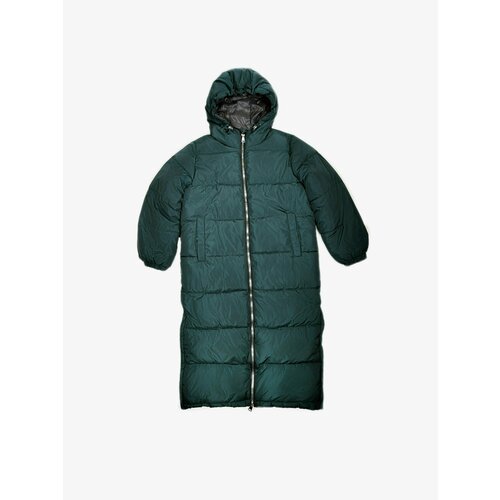 фото Пуховик koton, размер 42, бирюзовый