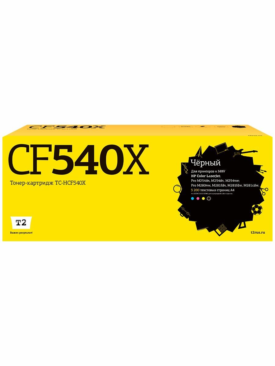 Картридж лазерный TC-HCF540X совместимый