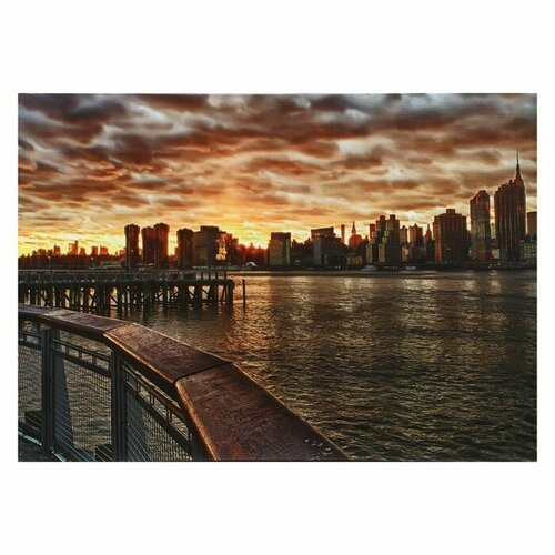 SUI Картина Вид на город 5070 см 1397₽