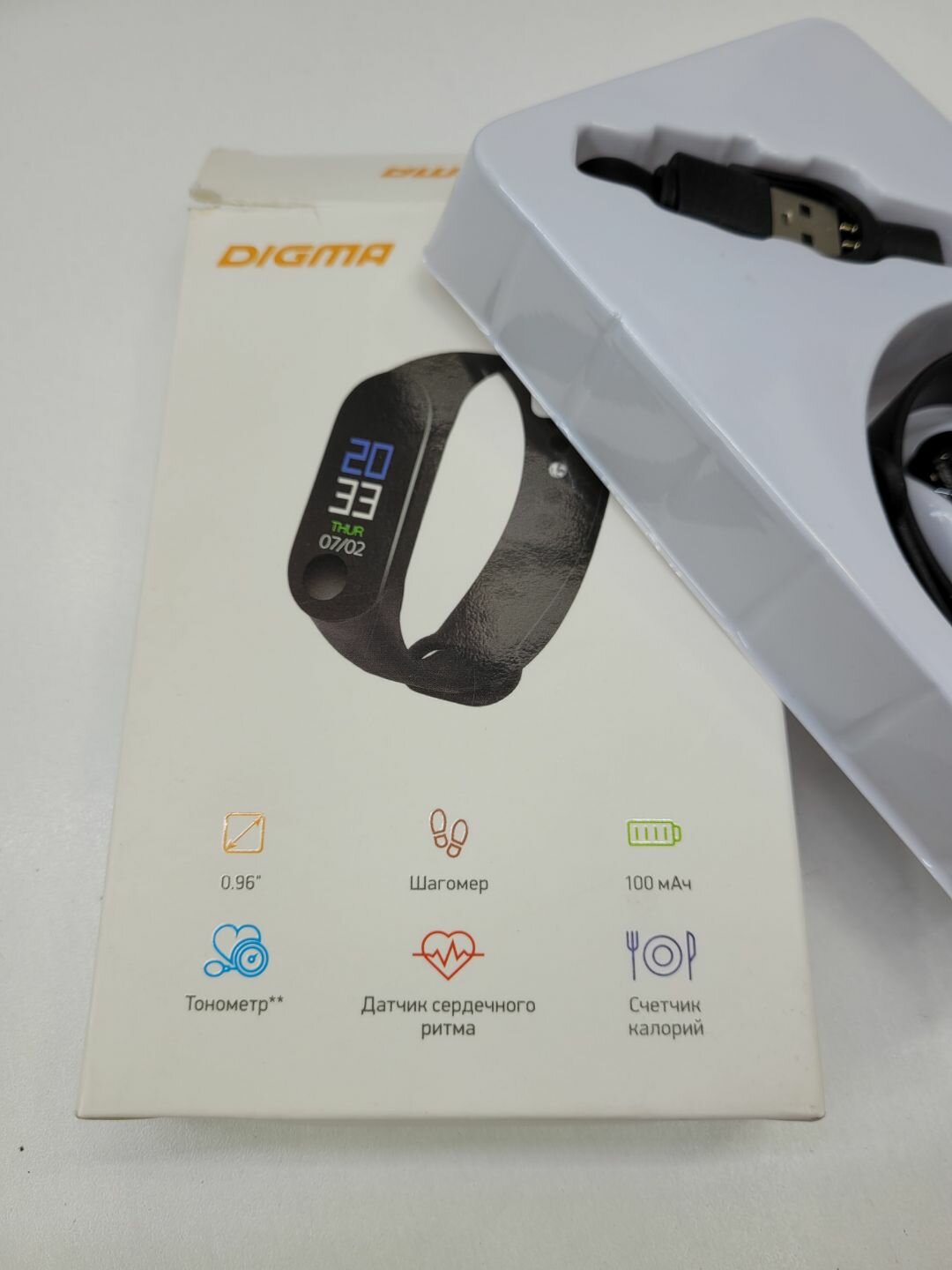 фото Браслет Digma Force A3 Черный/