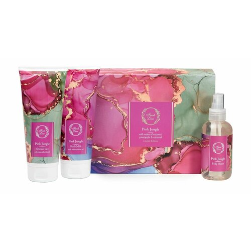Набор для ухода за телом с тропическим ароматом / Fresh Line Pink Jungle Set Limited Edition