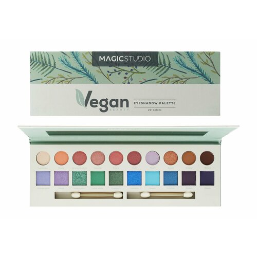 Палетка теней для век Magic Studio Vegan Beauty
