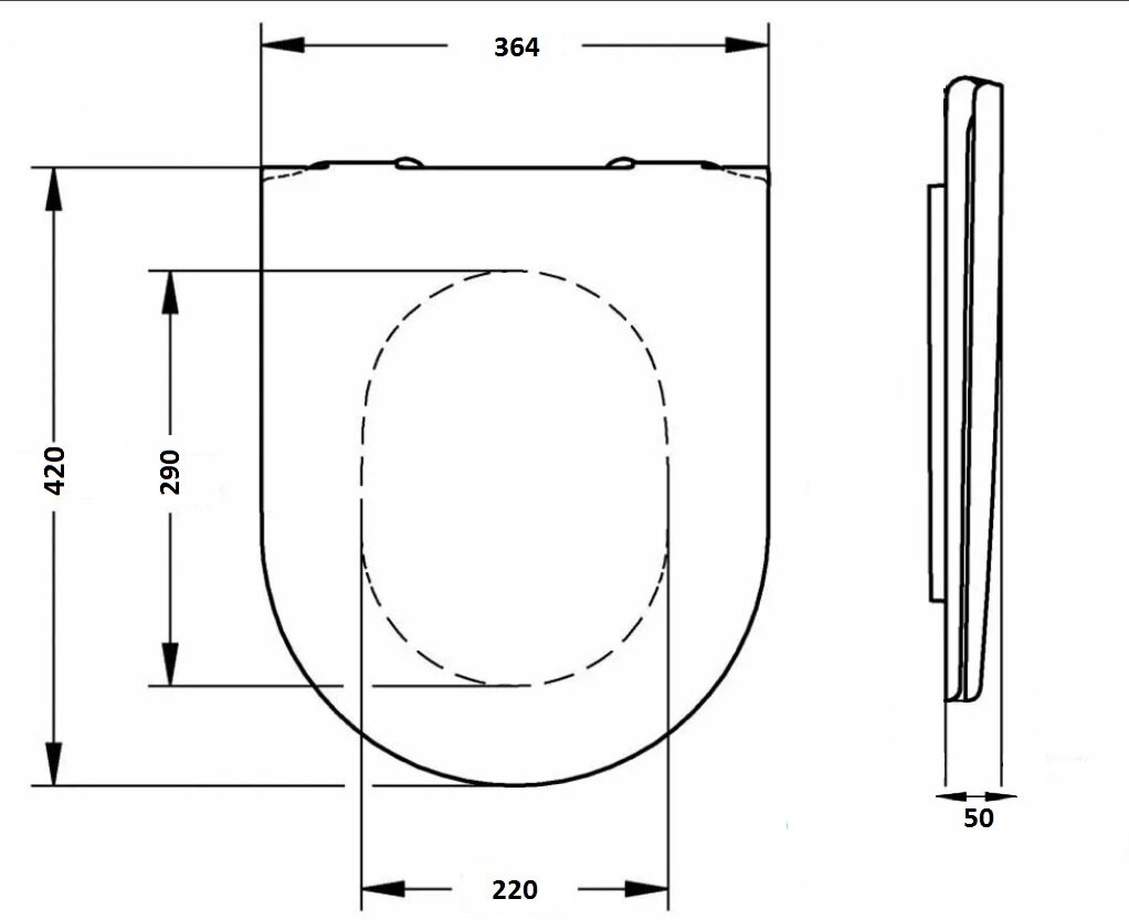 Картинки Сиденье для унитаза Jika Lyra SKL 0034367, термопласт, с микролифтом, белое