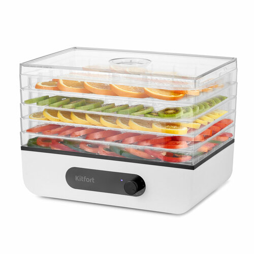 Сушилка для овощей и фруктов Kitfort КТ-1961-2 белый 452000₽