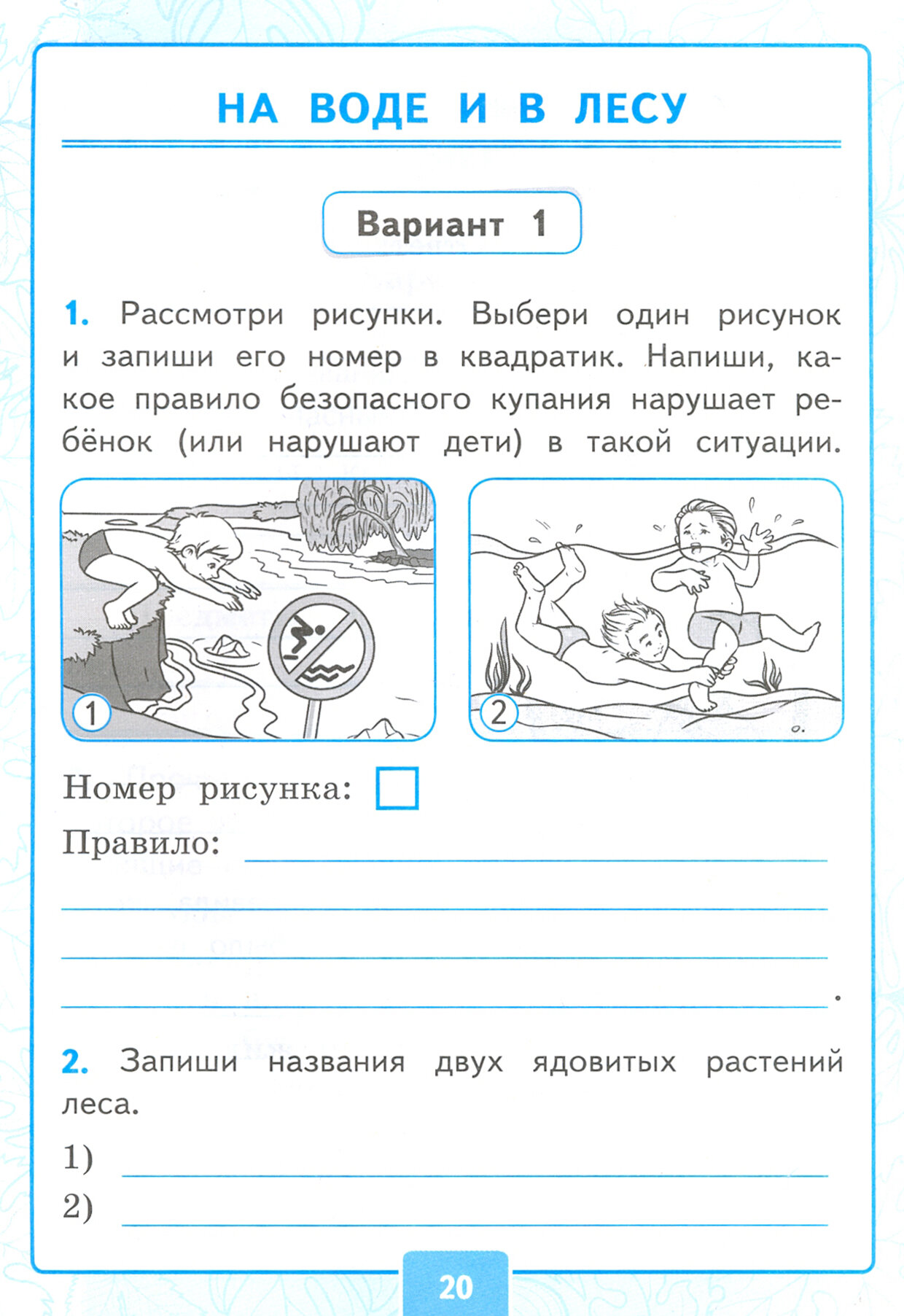 Окружающий мир. 2 класс. Контрольные работы к учебнику А. А. Плешакова. Часть 2. - фото №5