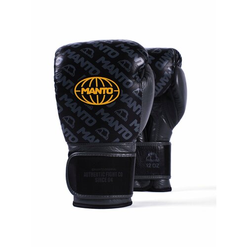 Боксерские перчатки Manto ACE - Manto - Черный - 12 oz