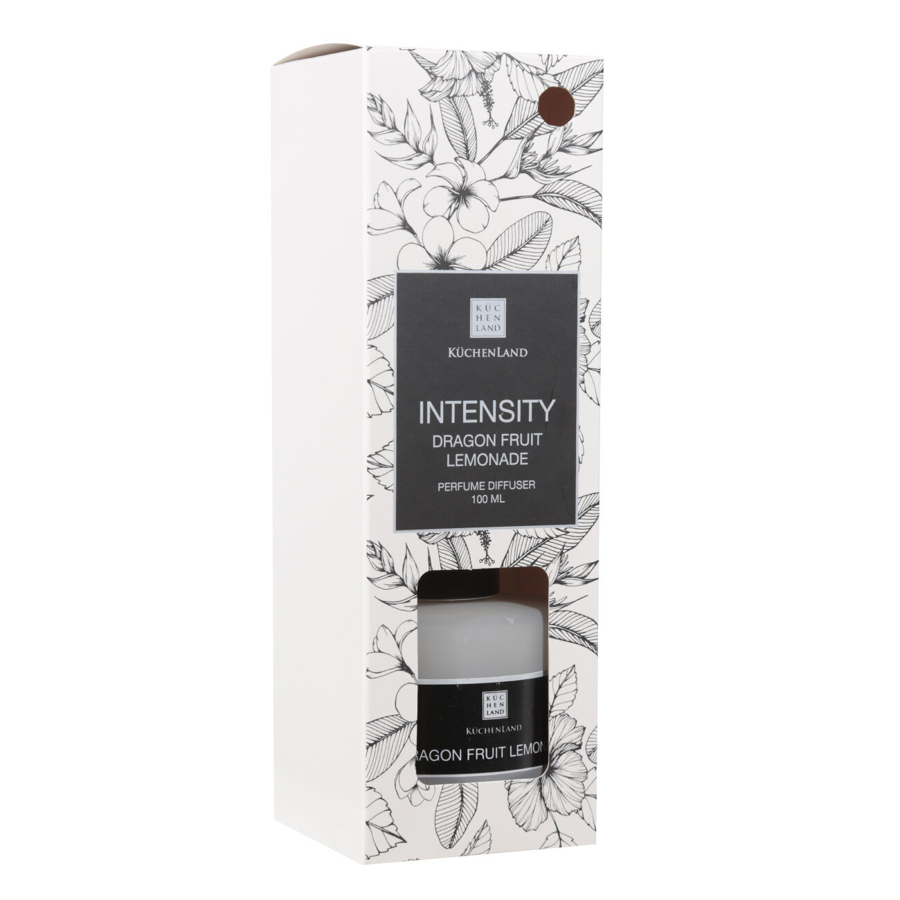Ароматический диффузор, 100 мл, серый, Dragon Fruit Lemonade, Intensity — фото 1
