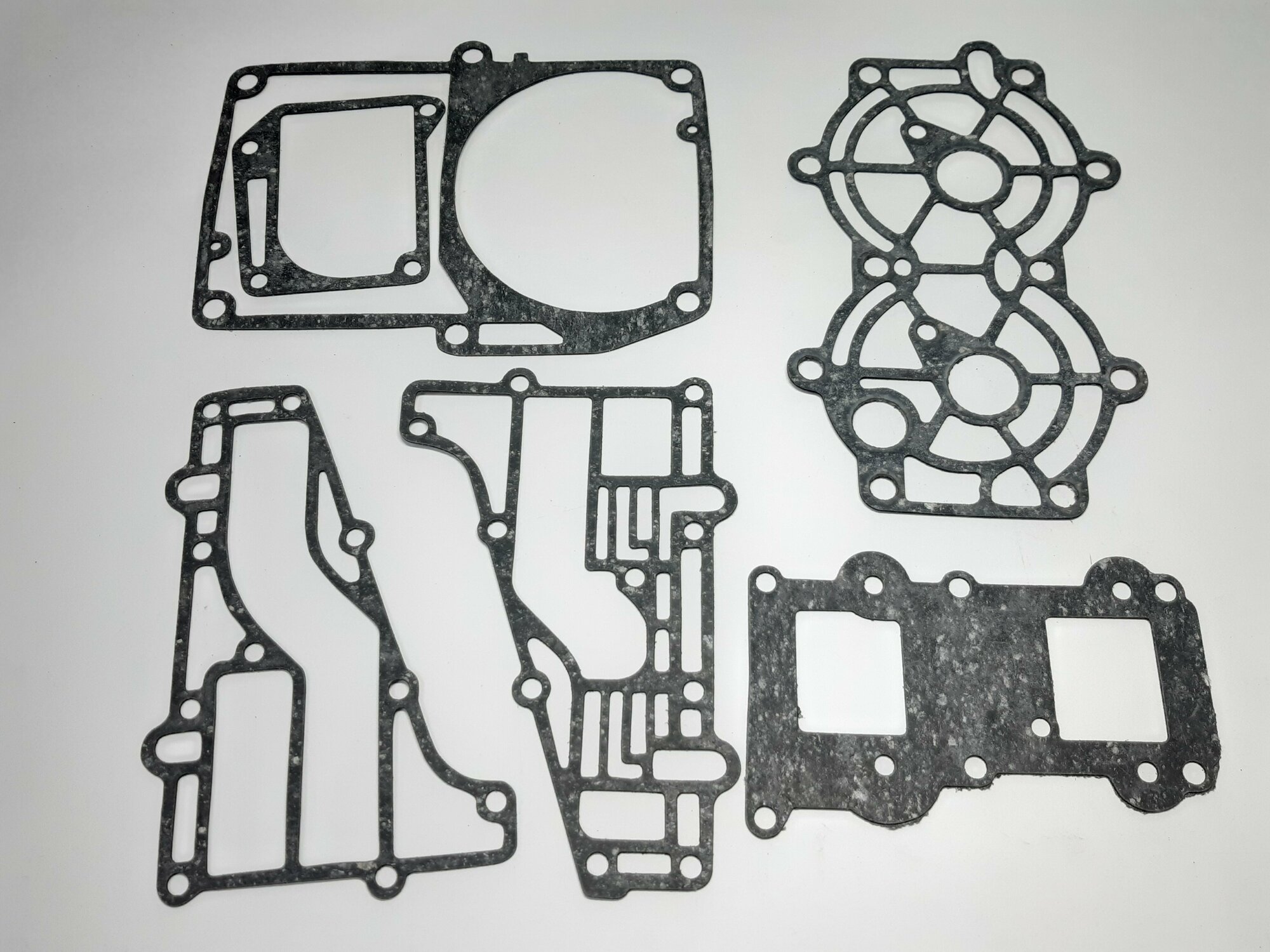 Набор прокладок для 2-х тактного лодочного мотора Yamaha 20D, 25N (6 шт.)