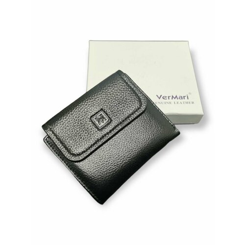 фото Кошелек 3908/black, фактура зернистая, черный pouchman