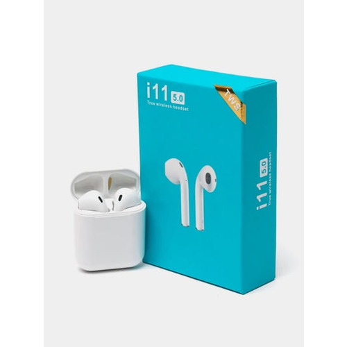 Беспроводные наушники TWS I11 Bluetooth белые 340₽
