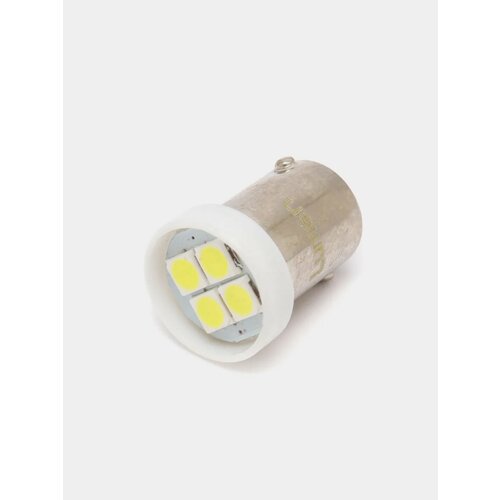 Лампа габаритов led с цоколем BA9s 4 SMD T4W T85 12V Количество 2 шт Цвет Белый 515₽
