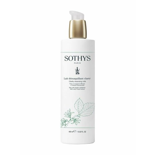Sothys, Молочко для снятия макияжа очищающее успокаивающее, 400 мл