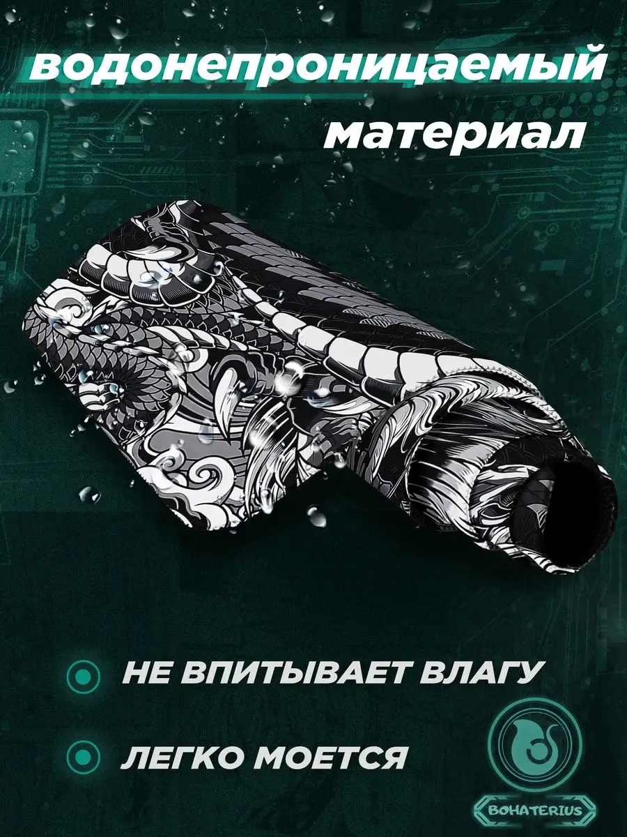 Nekosay, Игровой коврик для мыши геймерский большой с принтом аниме / Dead Inside / Дед Инсайд — фото 2