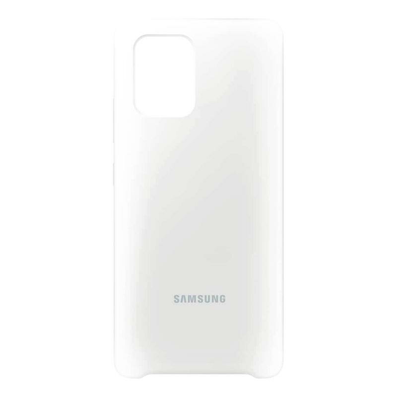 Чехол (клип-кейс) SAMSUNG Silicone Cover, для Samsung Galaxy S10 Lite, синий [ef-pg770tlegru] - фото №5