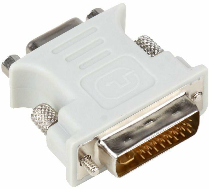 Переходник Buro DVI-I(m)-VGA(f) VGA-15F/DVI-I-PLUG - фото №7