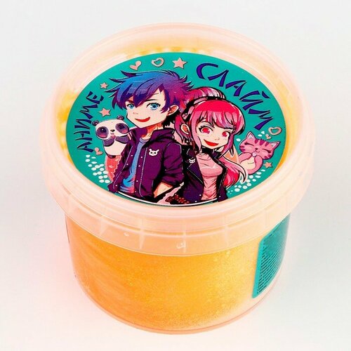 Слайм Прихлоп Пират Аниме 100 г оранжевый 464₽