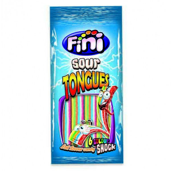 Мармелад Fini жевательный Sour Tongues 90г Fini Golosinas Espana S.L.U. - фото №9