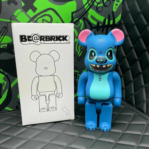 Игрушка Bearbrick Стич 28см