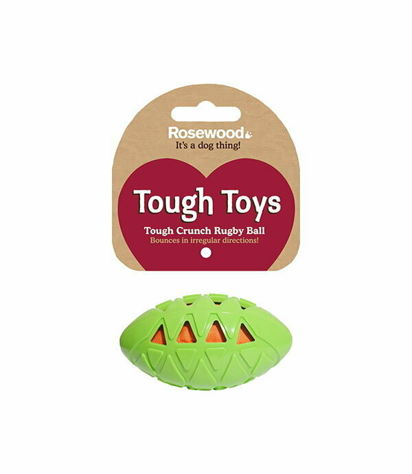 Rosewood Tough Toys Игрушка д/собак "Rugby Ball" 18см - фото №3