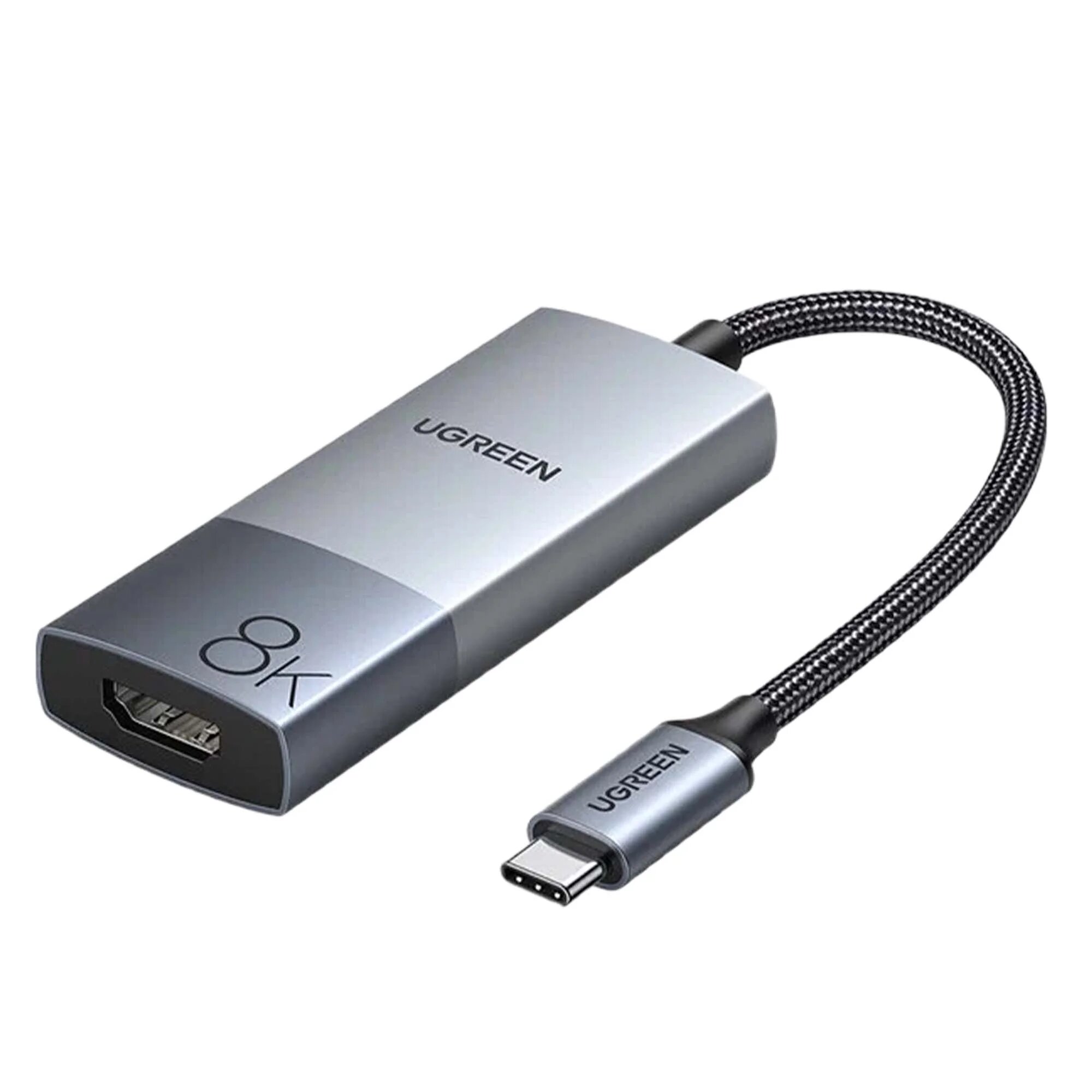 Ugreen CM491 (50338) USB-C to HDMI Female 8K Adapter silver адаптер