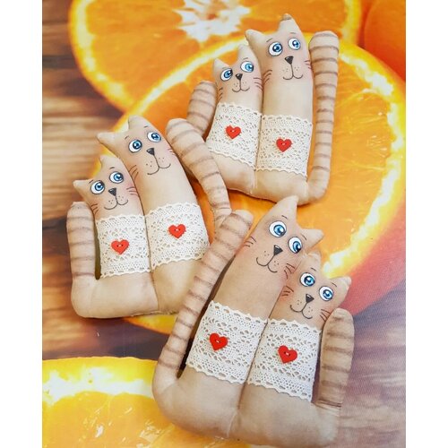 Коты Неразлучники. Ручная работа.