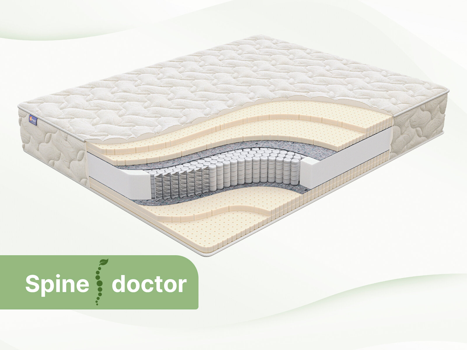 Взрослые матрасы Dimax Элемент Софт Люкс 60x180