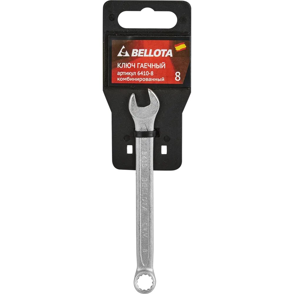 Ключ комбинированный Bellota 6410-8 8 мм - фото №8