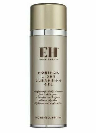 Moringa light cleansing gel 100 ml - легкий очищающий гель для лица emma hardie