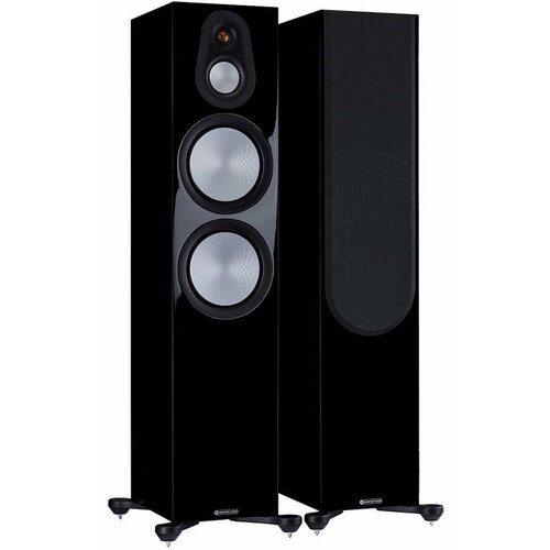 полочная акустика monitor audio silver 50 7g high natural walnut Напольная акустика Monitor Audio Silver 500 (7G) High Gloss Black